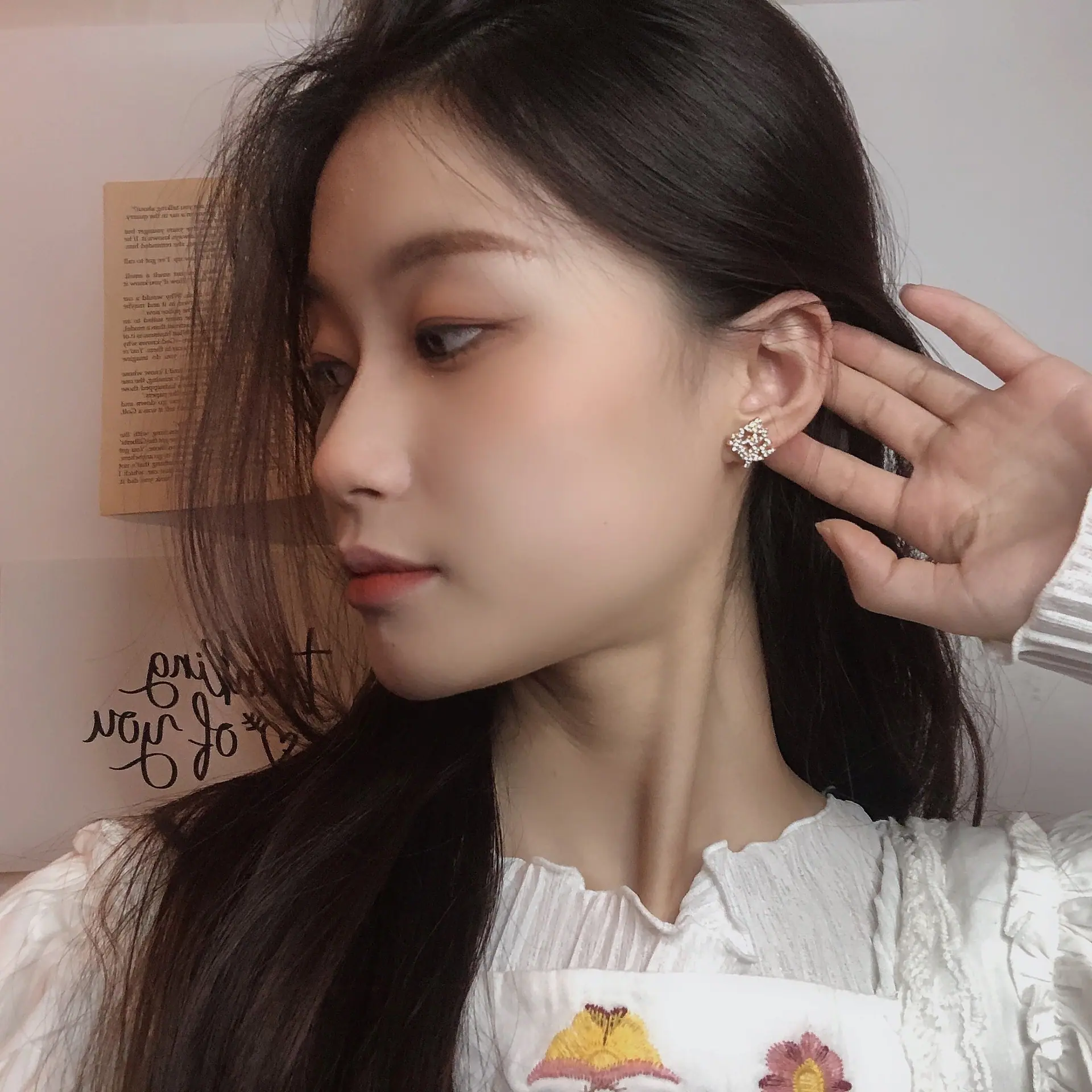 发财耳钉