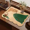 Máquina de Café Retro Americana Almofada Drenante de Lama Diatomácea Almofada Absorvente de Secagem Rápida Almofada Isolante Sem Lavagem Porta-Copos de Chá Jogo Americano Resistente a Manchas