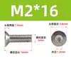 Tornillo hexagonal de cabeza avellanada de acero inoxidable 316 DIN7991, perno de cabeza plana estándar, venta al por mayor, M2M3M4M5-M16