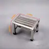 Banqueta de Aço Inoxidável 202A, Resistente e Espessa, Pode Ser Gravada a Laser, Adequada para Cadeiras de Empresa, Fábrica, Oficina, Peça Única Tymy