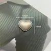 Nuevos Accesorios de Aleación con Perlas de Concha de Gama Alta, Elegantes, Accesorios de Perlas en Forma de Corazón, Ropa Hecha a Mano, Bolsas, Accesorios para el Cabello, Accesorios de Bricolaje