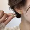 Brincos Quadrados de Jade Hetian, Brincos de Estilo Chinês Antigo, Brincos de Jade Cubo de Açúcar, Novos Brincos Populares de 2025, Brincos de Alta Qualidade
