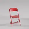 Cadeira Dobrável Direto da Fábrica Portátil Ultra Leve Encosto Plástico Cadeira Simples Banqueta Cadeira de Treinamento Cadeira de Escritório Casa