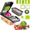 Cortador de Verduras Multifuncional Transfronterizo, Cortador de Verduras para el Hogar, Rebanador Rallador, Rallador de Frutas, Gadgets de Cocina