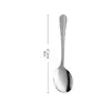 Cuchillo, Tenedor, Cuchara de Acero Inoxidable con Patrón de Puntos, Cuchillo para Bistec Simple de Restaurante, Tenedor, Cuchara para Sopa, Tenedor y Cuchara para Postre, Juego de Cubiertos Occidentales para Hotel
