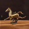 Año del Caballo Adornos de Caballo Doce Animales de Caballo del Zodiaco Colección de Adornos de Caballo Transfronterizos Adornos de Latón 2026 Adornos de Potro