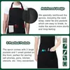 2025 Popular Transfronterizo Nuevo Producto Algodón Bolsillo Grande Hebilla Ajustable Delantal Tareas del Hogar Chef Camarero Delantal de Trabajo