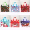 Bolsa de Tote Navideña Transfronteriza Bolsa No Tejida Papá Noel Nochebuena Fiesta Regalo Bolsa de Regalo para Dulces en stock