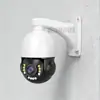 Projeto de Engenharia Câmera Dome PTZ Rotativa 360 Graus com Zoom 20X, 4K 8MP, Câmera de 8 Milhões de Pixels, Rastreamento Humano