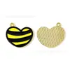 Pequeña Abeja Pequeño Enano Primavera Gota de Aceite Joyería Accesorios Colgante de Aleación DIY Cadena de Teléfono Llavero Hecho a Mano