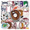50 beisebol graffiti personalidade cross-border esportes goo cartão conta de mão esportes DIY skate adesivos de bagagem à prova d'água