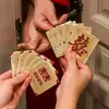 Mini Sobres Rojos para Bodas, Nuevo Modelo 2026, Pequeños Paquetes Rojos para Recoger en la Boda, Sobres Rojos para Bloquear la Puerta, Sobres Rojos de Boda