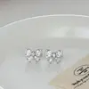 2025 Novo Tiktok Live Mais Vendido Versátil Exquisito Pequeno Laço Brincos Joias da Moda Atacado