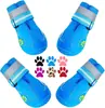 Zapatos para Perros para Nieve, Asfalto Caliente, Impermeables para Días Lluviosos, Antideslizantes para Pisos Duros Interiores, Adecuados para Caminar al Aire Libre