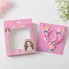 Colar Infantil Fofo de Desenho Animado Mais Vendido Transfronteiriço, Grampo de Cabelo Doce de Princesa, Conjunto de Três Peças com Pulseira Exquisita para Meninas e Bebês