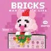 Compatível com figuras de desenho animado Lego, blocos de construção de alta precisão de micropartículas de caixa surpresa, brinquedo educativo infantil, presente, atacado e entrega transfronteiriça