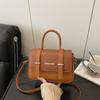 Bolsos Nuevos de Moda, Bolsos de Hombro de Moda de Nicho, Bolsos Cuadrados Pequeños Cruzados Texturizados Nuevos de Moda Otoño 2025