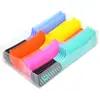 Suministro directo de fábrica para el hogar pequeño A9 peine de plástico para el cabello puesto de venta al por mayor color Jianghu peine de pelo inclinado