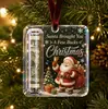 Enfeites de pendurar, populares para vendas transfronteiriças, porta-dinheiro de Natal, porta-cartões de presente de madeira, decorações de árvore de Natal e decorações de Natal para dinheiro