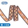 Acessórios de fita jacquard étnica retrô de 1 cm, material para sapato, bolsa, decoração, renda artesanal, faça você mesmo