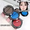 Paleta de Sombras para Ojos y Rubor Mate Myho de Doble Propósito, Polvo Fino, Iluminador y Color de Larga Duración, Sombra de Ojos de un Solo Color para Chicas Principiantes