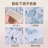 Guante de baño exfoliante duradero y simple, un guante de frotación de doble capa sin dolor para una limpieza fácil y la eliminación de piel muerta