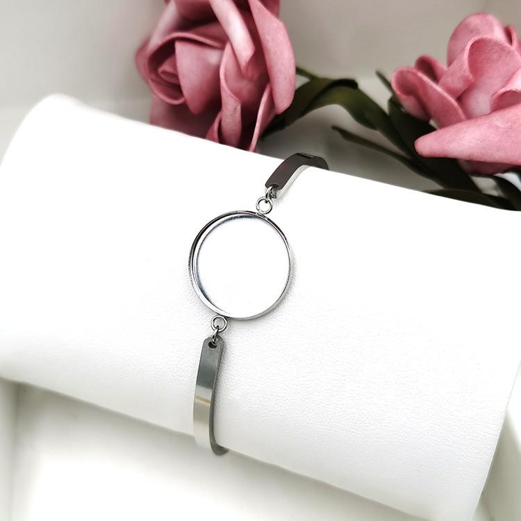 不锈钢DIY托盘手链2