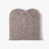 Gorro de Punto de Mezcla de Lana Felpa Otoño e Invierno con Orejas de Gato para Mujer, Suave, Engrosado, Cálido, Color Sólido, Juguetón, Cubre-Cabeza, Gorro de Protección contra el Frío