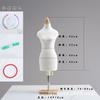 Ropa enseñanza villano mesa dos cuarto pin diseño estudiante ropa de muñeca mini bjd corte tridimensional femenino