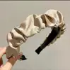 Gipsophila High Cranial Top Plissado Headband Feminino Verão Novo Estilo Retro Estilo Francês Internet Popular Pressionando Carimbo de Cabelo Elegante Headband