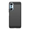 Capa para celular Infinix Hot 20 Play transmissão de som Hot 20i/20S capa protetora de fibra de carbono escovada