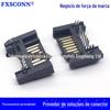 Fornecimento SATA7P assento macho 180 graus em linha pacote completo em linha meio pacote patch 7p conector soquete