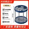 Mesa de Mahjong de Diseño Mesa de Café Estante de Té Sala de Ajedrez y Cartas Portavasos Especial para Agua Cenicero Mesa de Té Mesa de Té Pequeña