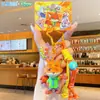 Mochila Escolar Animal Maluco Criativo Autêntico Nick Judy Pingente de Desenho Animado Casal Coelho Policial Chaveiro Pequeno Presente