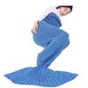Fabricante Ins Manta de Lana Manta de Sirena Manta Tejida Cola de Sirena Manta de Sirena Manta para Sofá