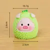 Micro Paisagem Criativa Desenho Animado Doze Signos do Zodíaco Frutas Miniaturas Decorações DIY Acessórios de Saquinho Surpresa Enfeites de Mesa