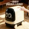 Papelera con forma de coche de dibujos animados para uso doméstico, con tapa, móvil y diseño elegante, adecuada para salas de estar, dormitorios, baños y aseos