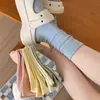 Calcetines de Confinamiento que se Pueden Usar en Todas las Estaciones, Calcetines de Color Puro, Calcetines de Felpa, Calcetines de Invierno, Calcetines para Estudiantes, Calcetines Casuales Versátiles para Mujer