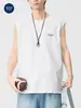 Ropa para Hombre Muqiu 2026 Verano Chaleco Fresco sin Mangas para Hombre, Ajuste Holgado Deportivo Casual Camiseta sin Mangas Camiseta Capa Base