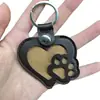 Chaveiro em Forma de Coração para Pelos de Pet Coletor Portátil de Pelos de Cachorro Nova Etiqueta de Coleira para Pet Pingente Comemorativo