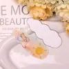 Acrílico com Estampa de Glitter Solar Cor Gradiente Estilo Japonês Patch DIY Acessório de Cabelo Clipe Lateral Capa de Celular Flor para Sapato Acessório