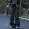 Pantalones Softshell Impermeables para Senderismo de Montaña al Aire Libre para Hombre Otoño Moderno Sueltos Ligeros Deportivos Paracaidista Pantalones Largos de Pierna Ancha