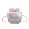 2026 Versão Coreana de Alto Valor Fofo Laço Bolinhas Renda Mini Porta-Moedas Versátil Infantil Bolsa para Batom