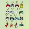Llavero de Controlador de Juego, Colgante Simple de Consola de Juegos para Coche o Mochila, Adorno de Llavero, Pequeño Regalo con Logo Impreso