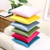 Funda de Almohada de Terciopelo Holandés de Color Sólido, Funda de Cojín de Terciopelo Simple para Sofá, Funda de Almohada para Decoración del Hogar de Casa de Huéspedes Sin Relleno