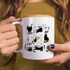 Comércio Exterior Nova Caneca Interessante para Dono de Gato Pet Caneca de Café de Cerâmica Personalizada