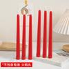 Luces de Velas Electrónicas de Colores con Control Remoto, Cabeza de Llama Larga Transfronteriza, Velas de Cumpleaños para Ambiente de Fiesta del Día de San Valentín