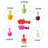 Molde de Silicona de 7 Cavidades Colorido para Paletas Molde para Paletas de Helado Caja de Alimentos Complementarios para Helado Molde de Hielo Molde de Hielo