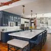 Exportar Gabinetes de Madera Maciza Personalizados para Toda la Casa Isla Abierta Americana Gabinetes de Cocina Europeos Decoración Hecho a Medida General