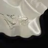Anillo de Zirconia con Encaje Estilo Francés y Perla Hueca, Joyería Minimalista de Gama Alta de Nicho para Dedo Índice